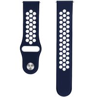 imoshion Bracelet sport silicone Samsung Galaxy Watch 4 / 5 / 6 / 7 / FE (20 mm) - Bleu
