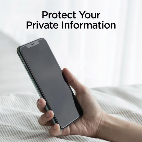 Spigen Protection d'écran en verre trempé GLAStR Fit 2 Paquets + Applicator Apple iPhone 11