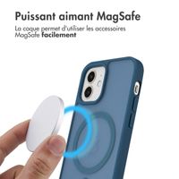 imoshion Coque Color Guard avec MagSafe Apple iPhone 12 (Pro) - Bleu foncé