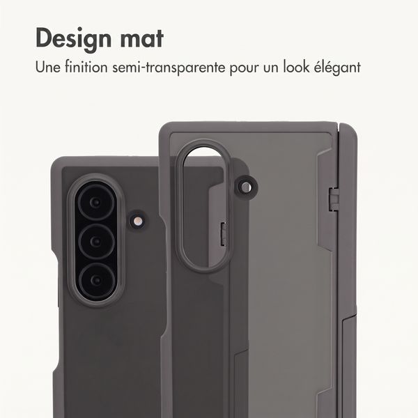 imoshion Color Guard avec support Samsung Galaxy Z Fold 8 Ultra - Gris