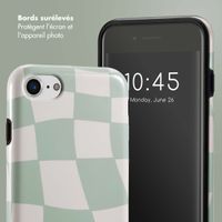 Selencia Coque arrière Vivid Apple iPhone SE (2022 / 2020) / 8 / 7 / 6(s) - Groovy Sage Green