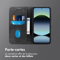 imoshion Étui de téléphone portefeuille Slim Xiaomi Redmi Note 14 (5G) - Noir