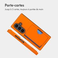 imoshion Backcover avec porte-cartes Samsung Galaxy Z Fold 8 Ultra - Orange