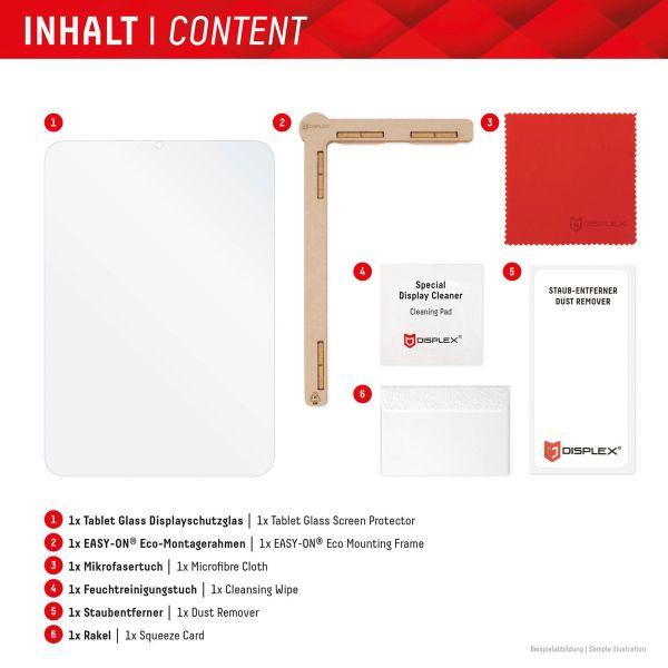 Displex Protection d'écran en verre trempé Samsung Galaxy Tab S10 Plus