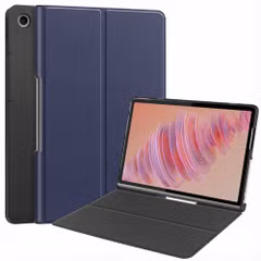 imoshion Coque tablette Lenovo Tab Plus - Bleu foncé