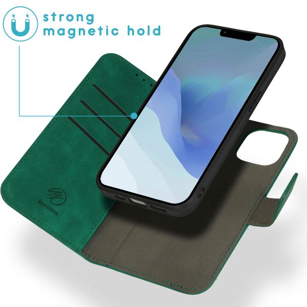 imoshion Etui de télephone luxe 2-en-1 amovible Apple iPhone 14 - Vert foncé