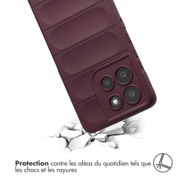 imoshion EasyGrip Backcover Motorola Moto G86 - Aubergine