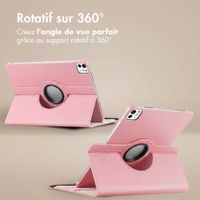 imoshion Coque tablette rotatif à 360° Apple iPad Pro 13 (2025) M5 / (2024) M4 - Rose