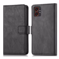 imoshion Étui de télephone portefeuille de luxe Samsung Galaxy Xcover 7 Pro - Noir