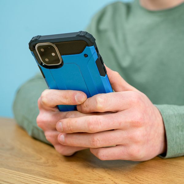 imoshion Coque Rugged Xtreme Apple iPhone 12 (Pro) - Bleu clair