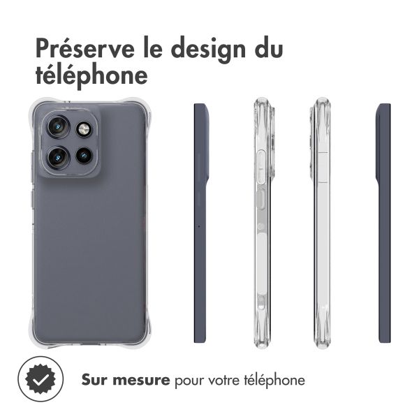 imoshion Shockproof Case Motorola Thinkphone 25 / Edge 50 Neo / Edge 60 Neo - Transparent