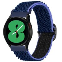 imoshion Bracelet en nylon élastique  - Connexion universelle 20 mm - Bleu foncé