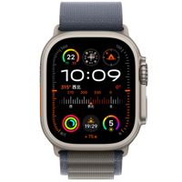 WiWu Bracelet Alpine en nylon Apple Watch | 44/45/46/49 mm - Bleu