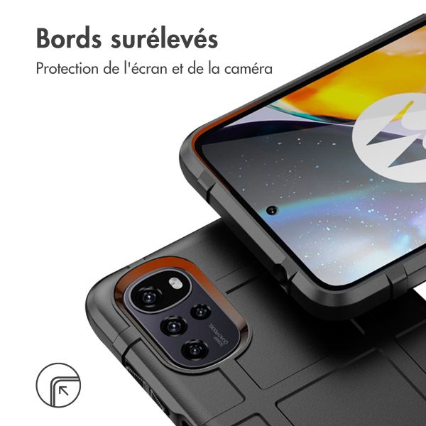 imoshion Coque Rugged Shield Motorola Moto G22 / E32 / E32s - Noir