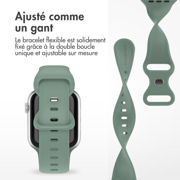 imoshion Bracelet en silicone⁺ Apple Watch | 44/45/46/49 mm - Taille M/L - Pine