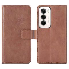 imoshion Étui de télephone portefeuille de luxe Oppo Reno 12 - Marron