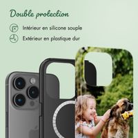 Concevez votre propre coque Tough avec MagSafe Apple iPhone 15 Pro - Blanc
