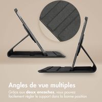 imoshion Coque tablette rotatif à 360° Samsung Galaxy Tab S9 11.0 pouces / S10 Lite / S10 FE / S9 FE 10.9 pouces - Noir