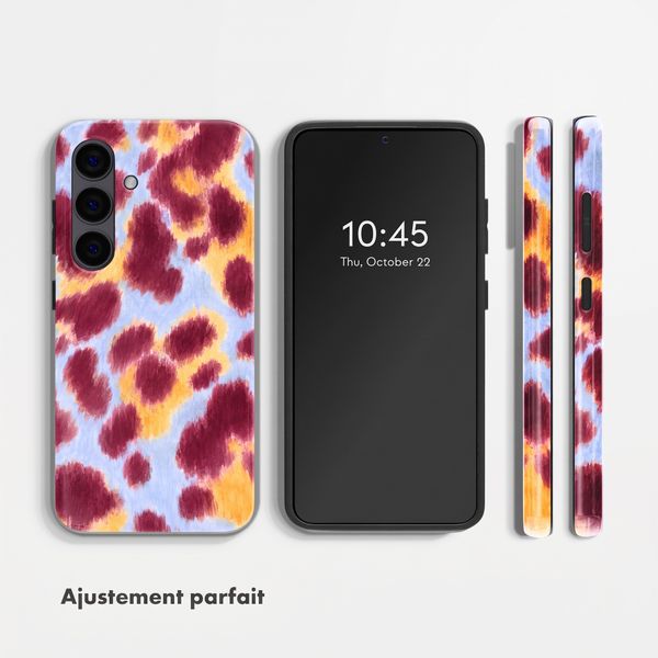 Selencia Coque arrière Vivid avec MagSafe Samsung Galaxy S24 - Rebel Crush