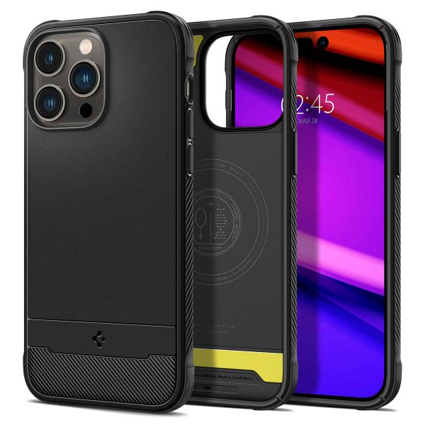 Spigen Coque Rugged Armor MagSafe Apple iPhone 14 Pro Max - Noir