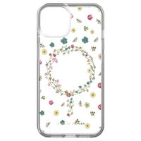 iDeal of Sweden Coque Clear MagSafe Apple iPhone 14 / 13 - Petite Floral