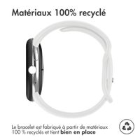 imoshion Bracelet en silicone⁺ Google Pixel Watch / Watch 2 / Watch 3 / Watch 4 (41 mm) - Taille L - Blanc