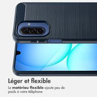 imoshion Coque Brushed Samsung Galaxy A17 (5G) / (4G) - Bleu foncé