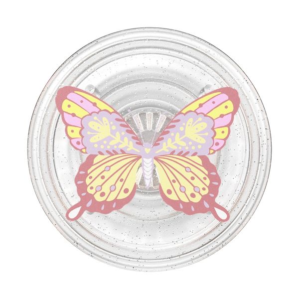 PopSockets PopTop - Glitter Sunset Mariposa