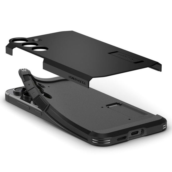 Spigen Coque Tough Armor Samsung Galaxy S24 FE - Noir