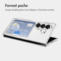 imoshion Backcover avec porte-cartes Samsung Galaxy Z Fold 8 Ultra - Transparent