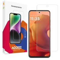 Accezz Protection d'écran en verre trempé Motorola Moto G57 Power