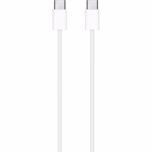 Apple Adaptateur secteur USB-C d'origine 20 watts + câble de recharge USB-C vers USB-C d'origine - 2 mètres - Blanc