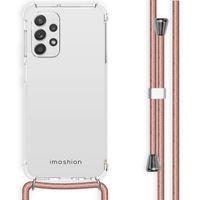 imoshion Coque arrière transparente avec cordon Samsung Galaxy A23 (5G) - Rose Doré