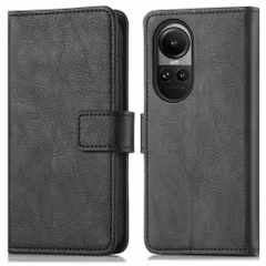 imoshion Étui de télephone portefeuille de luxe Oppo Reno 10 / 10 Pro - Noir
