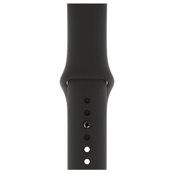 Apple Bracelet Sport Apple Watch | 38/40/41/42 mm - Taille S/M/L - Noir