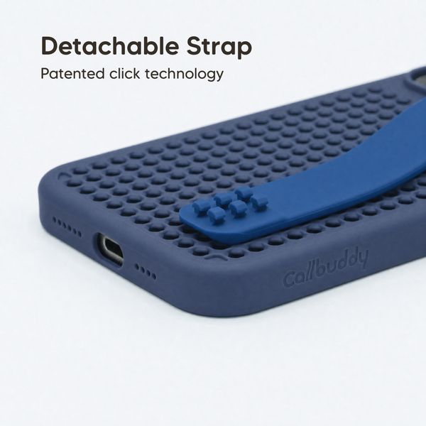 Callbuddy Coque avec strap Apple iPhone 16 Pro Max - Deep Marine