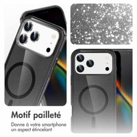 imoshion Coque Pailletée avec MagSafe Apple iPhone 17 Pro Max - Noir