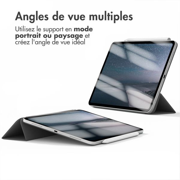 imoshion Magnetic etui de téléphone portefeuille Apple iPad Pro 13 (2025) M5 / (2024) M4 - Noir