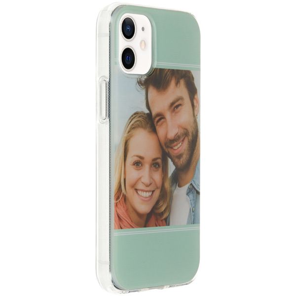 Concevez votre propre coque transparente Apple iPhone 12 Mini - Transparent