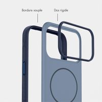 imoshion Coque arrière Color avec Thin MagSafe Ring Apple iPhone 17 Pro Max - Bleu foncé