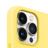 Apple Coque en silicone MagSafe Apple iPhone 13 Pro Max - Lemon Zest