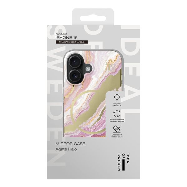 iDeal of Sweden Coque miroir Apple iPhone 16 - Agate Halo