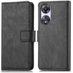 imoshion Étui de télephone portefeuille de luxe Oppo A58 - Noir