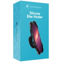 imoshion Support de téléphone en silicone pour vélo - Universel - Noir