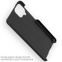 Concevez votre propre coque rigide Samsung Galaxy A12 - Noir