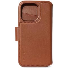 Decoded Portefeuille détachable 2 en 1 en cuir Apple iPhone 15 Pro Max - Tan