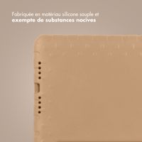 imoshion Coque kidsproof avec poignée Apple iPad 9 (2021) 10.2 pouces / iPad 8 (2020) 10.2 pouces / iPad 7 (2019) 10.2 pouces - Beige