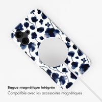 Selencia Coque arrière Vivid avec MagSafe Apple iPhone 16 - Midnight Blossom