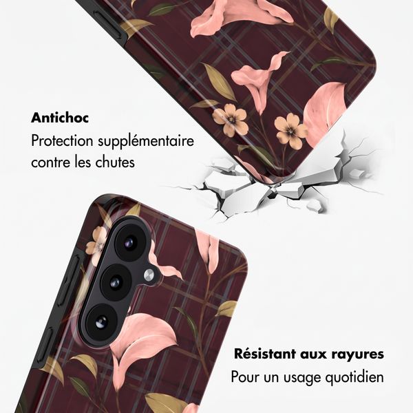 Selencia Coque arrière Vivid avec MagSafe Samsung Galaxy S26 - Autumn Muse