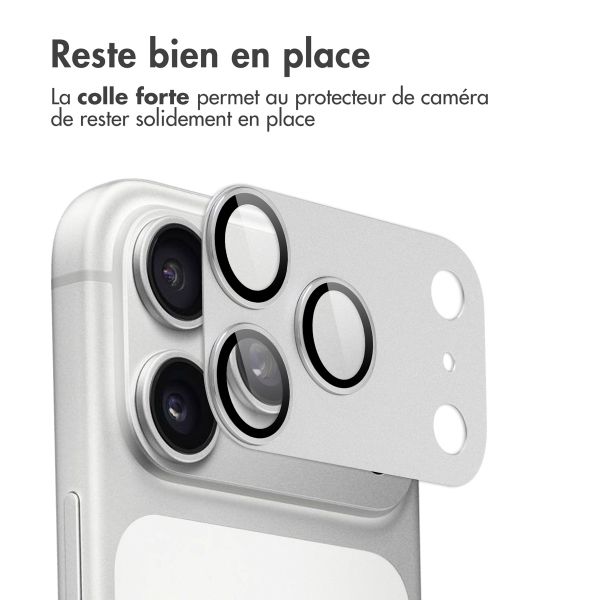 imoshion Protection Caméra en verre trempé 2 Pack Apple Apple iPhone 17 Pro Max - Silver